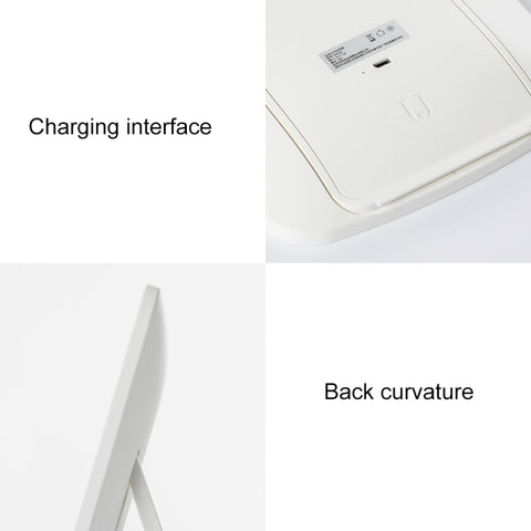 Original Xiaomi Youpin jordan&judy Single-sided Square Desktop LED Cosmetic Mirror, Single Color Style