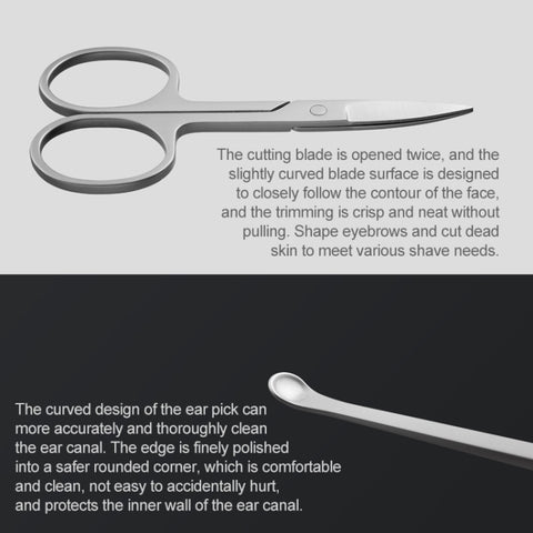 Original Xiaomi Mijia Five-piece Nail Clippers
