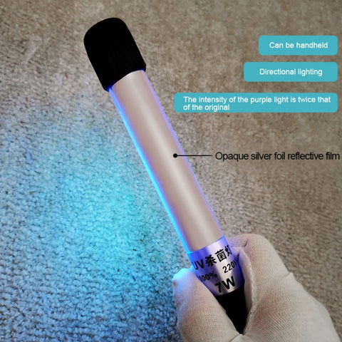 60W 69cm Length Ozone UV Strong Light Disinfection Portable Anti-virus Sterilization Lamp Bar Strip, CN Plug, 60W 69cm