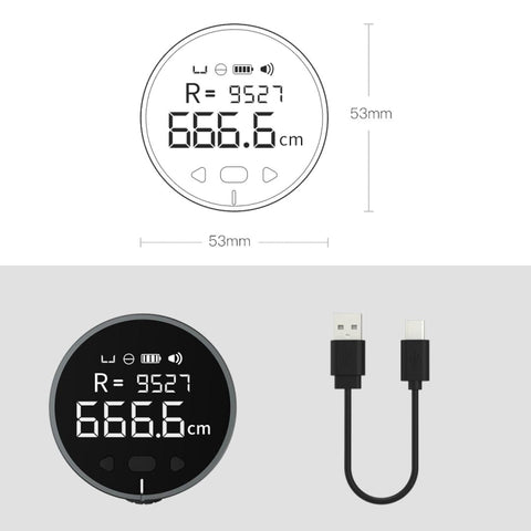 Original Xiaomi Youpin Duka Electronic Ruler Portable Rangefinder LCD Screen Digital Ruler, Digital Ruler