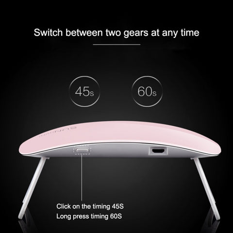 SUN mini 2 6W UV + LED USB Nail Lamp Fingernail Gel Curing Dryer