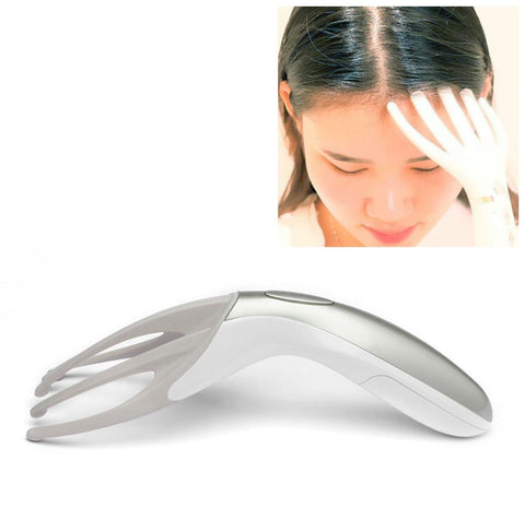 Mini Portable Multifunctional Head Massager Massage Comb, Battery Powered, Battery Powered (White), Battery Powered (Black), Battery Powered (Gold)