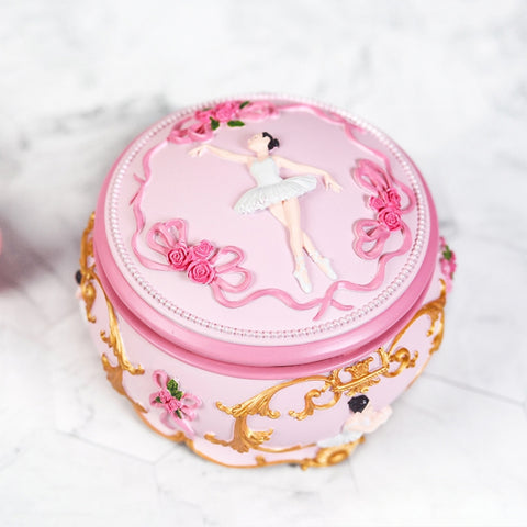 Ballet Girl Rotating Dancing Music Box Creative Birthday Gift, Music: Spirited Away, Spirited Away