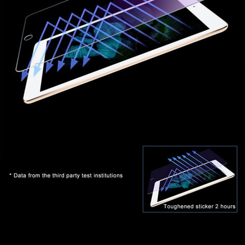 0.33mm 9H 2.5D Anti Blue-ray Explosion-proof Tempered Glass Film for iPad 4 / 3 / 2, For iPad 4 / 3 / 2