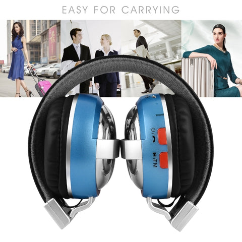 BTH-868 Stereo Sound Quality V4.2 Bluetooth Headphone, Bluetooth Distance: 10m, Support 3.5mm Audio Input & FM