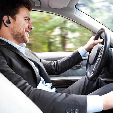 V9 Business Handsfree Wireless Bluetooth Headset CSR 4.1 with Mic for Driver Sport, V9