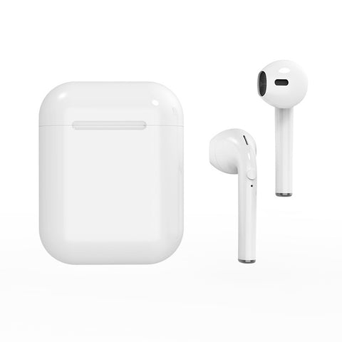 i9 Wireless TWS Sport Bilateral Stereo Bluetooth 5.0 Headset with Charging Box, Push-button Version, Push-button Version