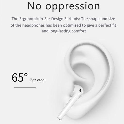 i9 Touch Wireless TWS Sport Bilateral Stereo Bluetooth 5.0 Headset with Charging Box, Touch Version, Touch Version
