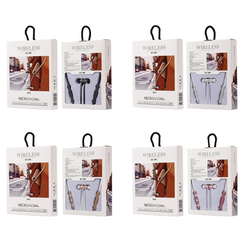 BT-890 Bluetooth 4.2 Hanging Neck Design Bluetooth Headset, Support Music Play & Switching & Volume Control & Answer