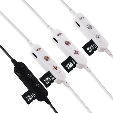 F15 Bluetooth 4.2 Hanging Neck Design Bluetooth Headset, Support Music Play & Switching & Volume Control & Answer