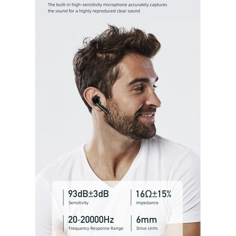 awei T12P Bluetooth 5.1 LED Display Wireless Bluetooth Earphone, T12P