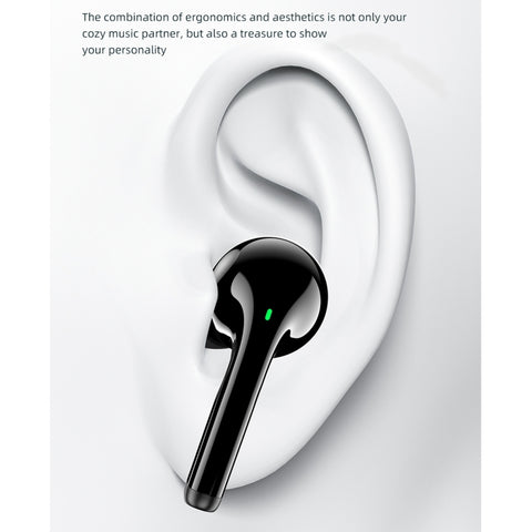 awei T12P Bluetooth 5.1 LED Display Wireless Bluetooth Earphone, T12P