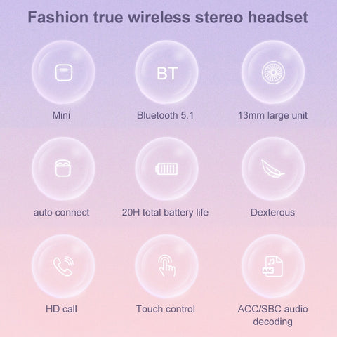 Mijiaer TN22 Bluetooth 5.1 True Wireless Stereo Bluetooth Earphone