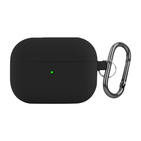For AirPods Pro Litchi Texture Silicone Wireless Earphone Protective Case