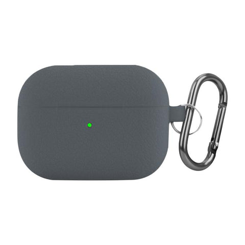 For AirPods Pro Litchi Texture Silicone Wireless Earphone Protective Case
