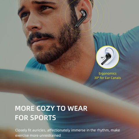 awei T15P Bluetooth V5.0 TWS Ture Wireless Sports LED Display Headset with Charging Case, T15P
