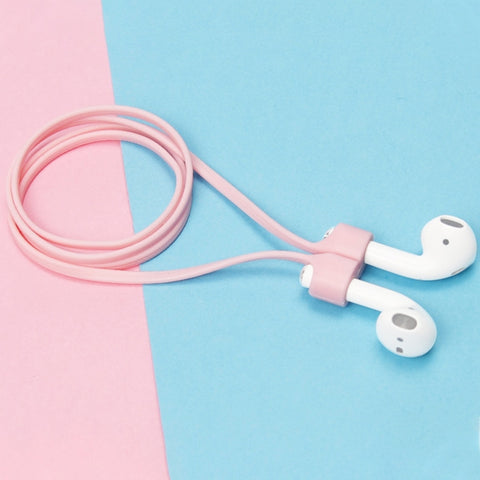 Wireless Bluetooth Headset Anti-lost Rope Magnetic Silicone Lanyard for Apple AirPods 1 / 2, For AirPods 1 / 2