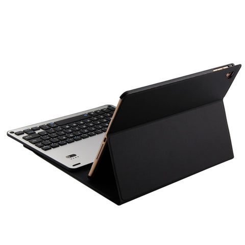 FT-1038B Detachable Bluetooth 3.0 Aluminum Alloy Keyboard + Lambskin Texture Leather Tablet Case for iPad Air / Air 2 / iPad Pro 9.7 inch, with Water Repellent / Three-gear Angle Adjustment / Magnetic / Sleep Function, FT-1038B