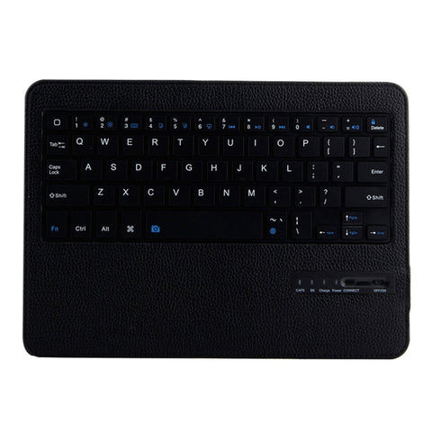 IP011 Detachable Bluetooth 3.0 ABS Keyboard + Litchi Texture Leather Tablet Case for iPad Pro 11 inch (2018), with Sleep Function, IP011