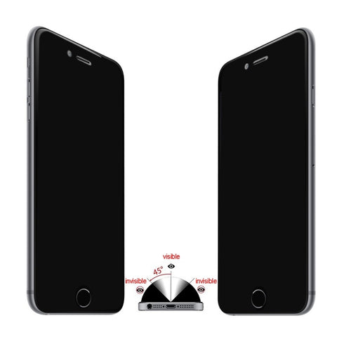 ENKAY for iPhone 6 Plus & 6s Plus Hat-Prince 0.26mm 9H+ Surface Hardness 2.5D Privacy Anti-glare Non-full Tempered Glass Film, For 6P & 6sP