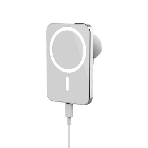 X16 Magsafe Car Air Outlet Vent Mount Clamp Holder 15W Fast Charging Qi Magnetic Wireless Charger, X16
