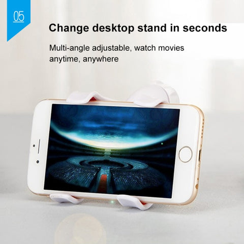 UBN-46 Regular Version Rotatable and Detachable Lazy Desktop Bedside Stand Mobile Phone Stand, Height: 90cm, 90cm Black, 90cm White