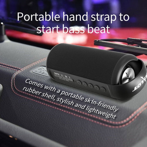 ZEALOT S36 Portable Heavy Bass Wireless Bluetooth Speaker with Built-in Mic, Support Hands-Free Call & TF Card & AUX