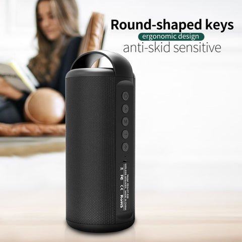 ZEALOT S36 Portable Heavy Bass Wireless Bluetooth Speaker with Built-in Mic, Support Hands-Free Call & TF Card & AUX