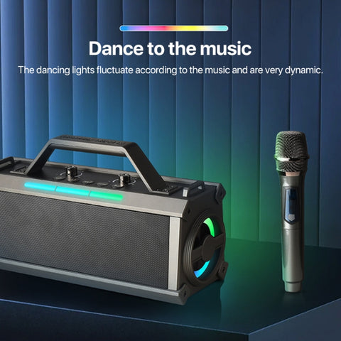 L202 Portable Outdoor Wireless Bluetooth Speaker Home Karaoke Speaker, L202