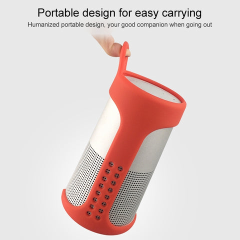 Portable Shockproof Silica Gel Bluetooth Speaker Protective Case for Bose Soundlink Revolve