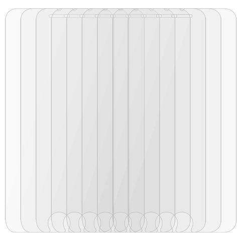 10 PCS for iPhone 8 Plus & iPhone 7 Plus 0.26mm 9H Surface Hardness 2.5D Explosion-proof Tempered Glass Non-full Screen Film, For 8 Plus & iPhone 7 Plus