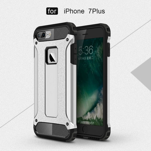 For iPhone 8 Plus & 7 Plus   Tough Armor TPU + PC Combination Case, For iPhone 7 Plus, For iPhone 8P & 7P