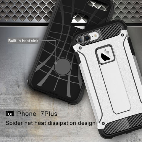 For iPhone 8 Plus & 7 Plus   Tough Armor TPU + PC Combination Case, For iPhone 7 Plus, For iPhone 8P & 7P