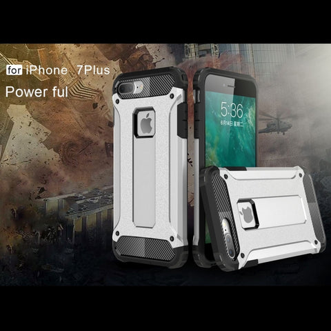 For iPhone 8 Plus & 7 Plus   Tough Armor TPU + PC Combination Case, For iPhone 7 Plus, For iPhone 8P & 7P