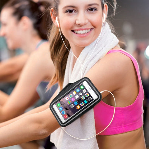 For iPhone 8 Plus & 7 Plus   Sport Armband Case with Key Pocket