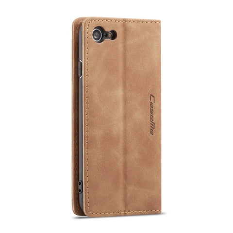 CaseMe-013 Multifunctional Retro Frosted Horizontal Flip Leather Case for iPhone 7 / 8, with Card Slot & Holder & Wallet, For iPhone 7 / 8