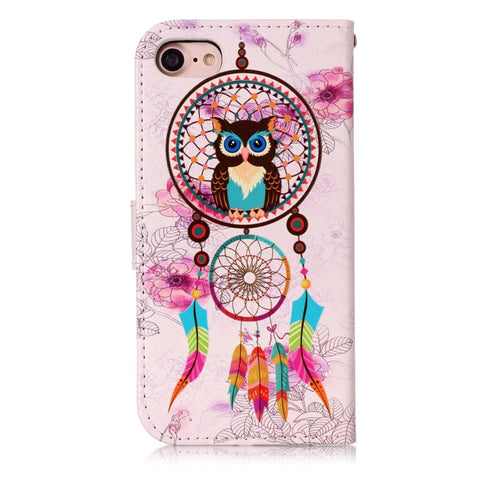 For iPhone 8 & 7 Embossed Horizontal Flip Leather Case with Holder & Card Slots & Wallet & Photo Frame, For iPhone SE 2020 & 8 & 7, For 8 & 7
