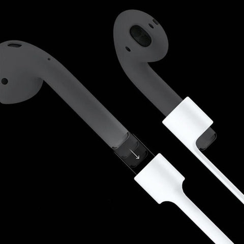 Wireless Bluetooth Earphone Anti-lost Strap Silicone Unisex Headphones Anti-lost Line for Apple AirPods 1/2, Cable Length: 60cm