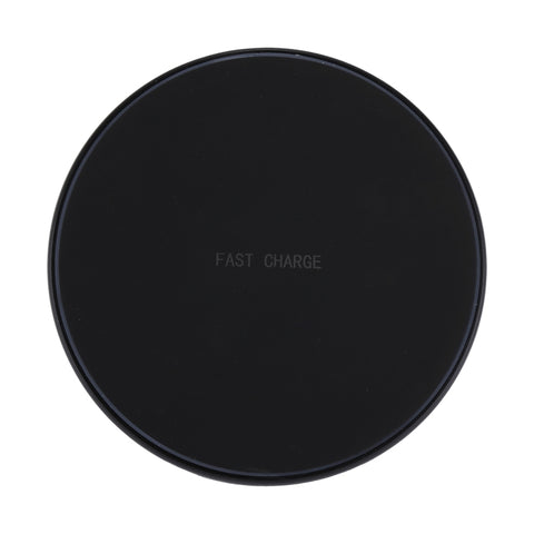 DC 9V 1.67A / 5V 1A Universal Round Shape Qi Standard Fast Wireless Charger with Indicator Light, Round Shape