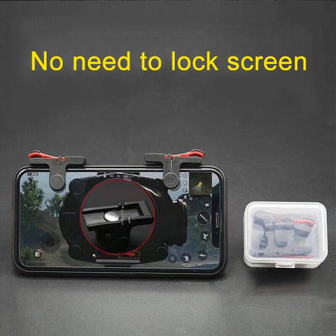 D9 1 Pair Mobile Phone Gaming Handle L / R Shooter PUBG Game Controller, D9