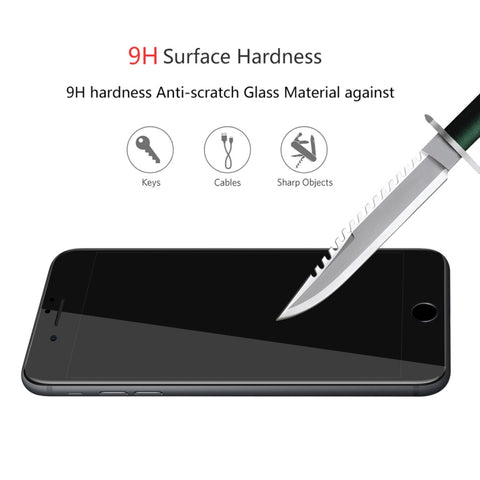ENKAY Hat-Prince 0.26mm 9H Surface Hardness 6D Curved Edge Full Screen Tempered Glass Film for iPhone SE 2020 / 8 / 7, For SE 2020 / 8 / 7