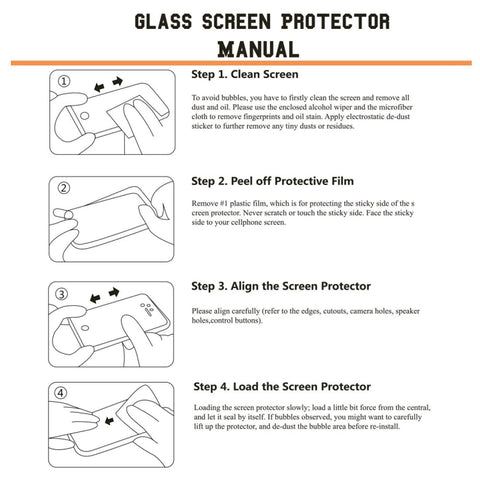 For iPhone 11 Pro Max / XS Max 10pcs ENKAY Hat-Prince 0.26mm 9H 2.5D Tempered Glass Film, For XS Max (10 PCS)