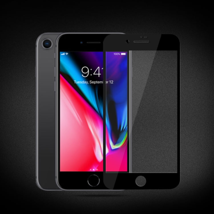 mocolo 0.33mm 9H 2.5D Silk Print Tempered Glass Film for iPhone 8 Plus & 7 Plus, iPhone 8 Plus & 7 Plus