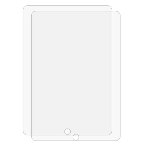 2 PCS For iPad 10.2 2021 / 2020 / 2019 9H Straight Edge Explosion-proof Tempered Glass Film, For iPad 10.2 2021 / 2020 / 2019