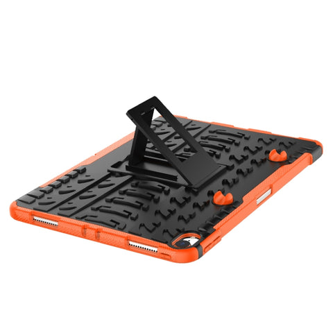 Tire Texture TPU+PC Shockproof Case for iPad Pro 11 inch (2018), with Holder & Pen Slot, For iPad Pro 11 inch (2018)