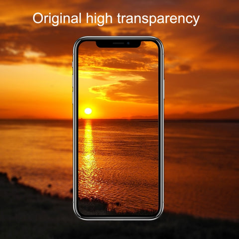 For iPhone X ENKAY Hat-Prince 0.26mm 9H Surface Hardness 6D Curved Edge Full Screen Tempered Glass Film, For X (6D)