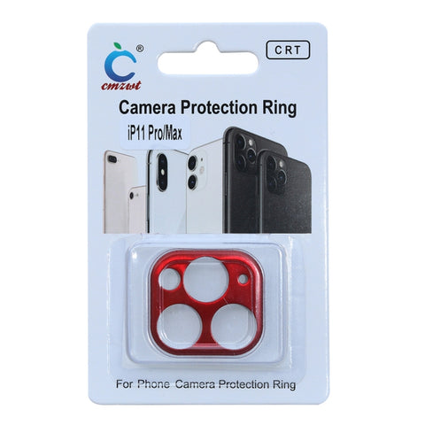 Aluminum Alloy Camera Lens Protector for iPhone 11 Pro / 11 Pro Max, For iPhone 11 Pro (Red), For iPhone 11 Pro (Rose Gold), For iPhone 11 Pro (Silver), For iPhone 11 Pro (Black), For iPhone 11 Pro, For iPhone 11 Pro (Blue)