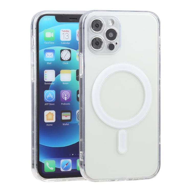 For iPhone 12 Pro Accurate Hole TPU Magnetic Magsafe Protective Case, For iPhone 12 Pro