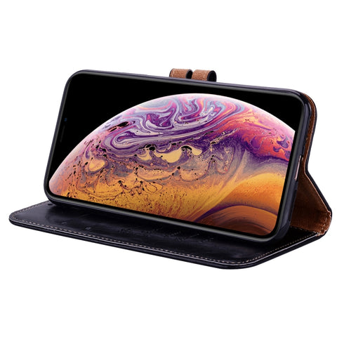 For iPhone XS Max Business Style Oil Wax Texture Horizontal Flip Leather Case with Holder & Card Slots & Wallet, For iPhone XS Max