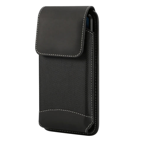 5. 5 inch Phones Universal Hanging Waist Oxford Cloth Case Bag with Carabiner, 5. 5 inch